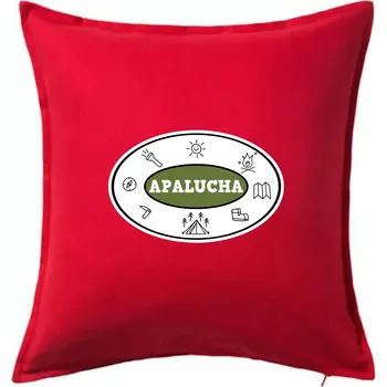 Polštář Apalucha logo - Polštář 50x50 - 50x50 - Pouze potah ( Červená )