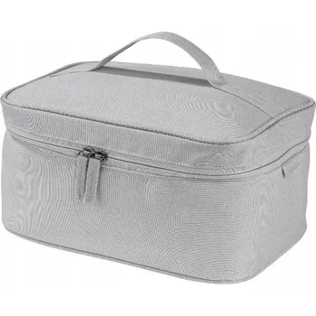 Úložný box TOPMOVE Organizér / Taška na šicí potřeby ŠEDÁ 18,5x27x14 cm