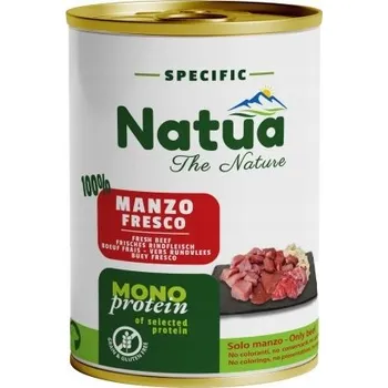 Krmivo pro psa Natua (pes) - konzerva 400g - Specific Monoprotein Beef - Hovězí