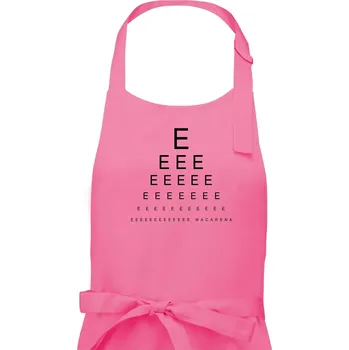 Kuchyňská zástěra EEE macarena - Dámská zástěra na vaření - Univerzální velikost ( Růžová )