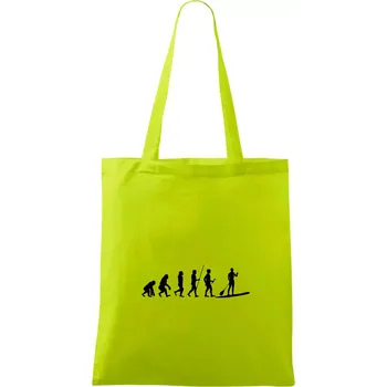 Evoluce paddleboard muž - Taška bavlněná - 42 x 38 cm ( Limetková )