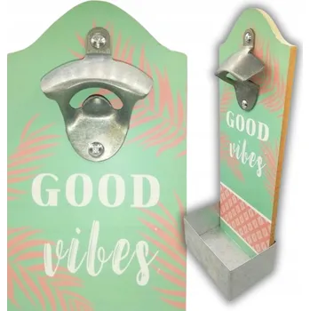 Otvírák Závěsný otvírák na pivo s nádobou na zátky