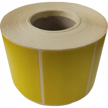Samolepící etiketa Etikety pololesklé 80x50 mm 1000 ks ŽLUTÉ