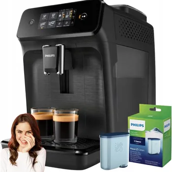 Kávovar Automatyczny automatický kávovar Philips automatický kávovar na kávu 1500 W černý