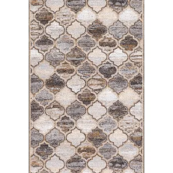 Koberec Makro Abra Běhoun Loop Casablanca Béžový Šíře: 66 cm