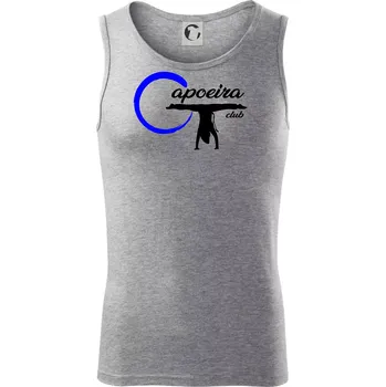 Capoeira club - bojovník - Tílko pánské Core - S ( Tmavě šedý melír )