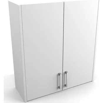 Koupelnový nábytek SKŘÍŇKA NAD PRAČKU ZÁVĚSNÁ SKŘÍŇKA DO KOUPELNY ZUZIA 62/56/30 BÍLÁ