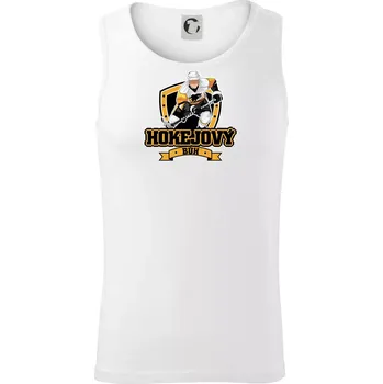 Hokejový bůh - Tílko pánské Core - L ( Bílá )