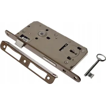 zadlabací zámek DOMINO Zadlabací zámek JANIA (+ plech v sadě) Klíč BB, 90/50