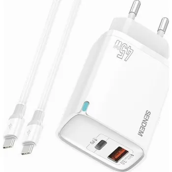 Rychlá nabíječka 45W GaN s USB-C kabelem pro Samsung Galaxy Z Flip 6