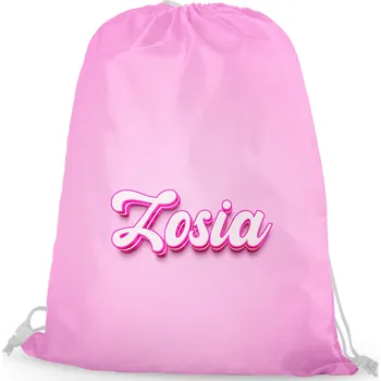 Obraz SÁČEK BATOH DO ŠKOLKY S JMÉNEM DO ŠKOLY NA BOTY W-F výbavička