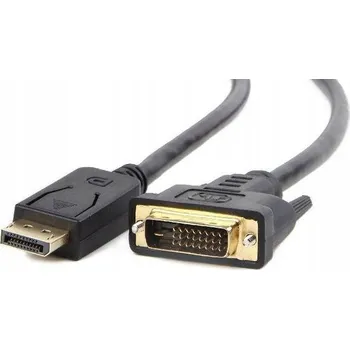 Video kabel Kabel Gembird CC-DPM-DVIM-3M DVI - DisplayPort 3 m (propojení DVI na DisplayPort, délka 3 metry)