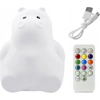 Lampička Noční lampa Pol - White Krusz