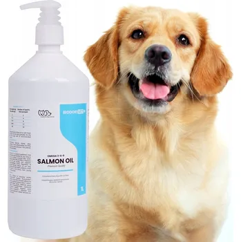 LOSOSOVÝ OLEJ PRO PSY A KOČKY Salmon Oil Omega 3 Omega 6 IRODORI VET 1000 ml
