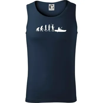 Evoluce kanoe krátká - Tílko pánské Core - S ( Námořní modrá (velmi tmavá - téměř černá) )