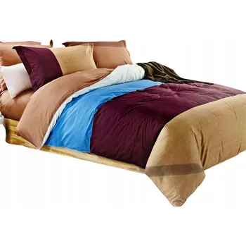 Povlečení Povlečení Elway 200x220 + povlak na polštář 70x80 100% Bavlna SILNÝ MĚKKÝ SATÉN