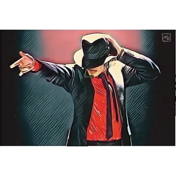 Obraz Plechová cedule Michael