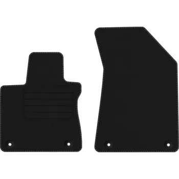 autokoberec Kobercové rohožky Edecor velurové 2 ks