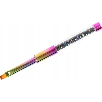Kosmetický štětec Štětec na gelový make-up Cosmetics Zone Rainbow s křišťál