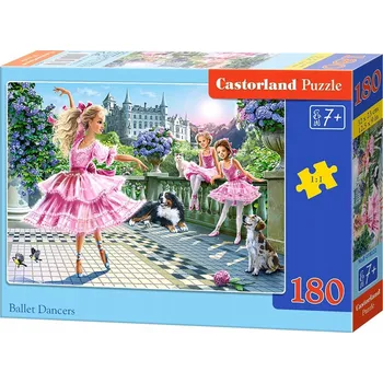 Puzzle Puzzle Castorland 180 dílků Puzzle Baletky 180 dílků puzzle Barbie baletka puzzle pro holky puzzle pro dívky