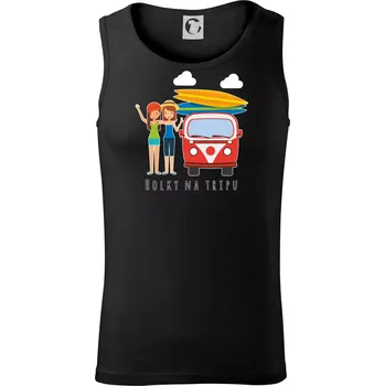 Pánské termoprádlo Holky na tripu - Tílko pánské Core - S ( Černá )