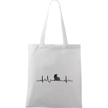 EKG inline - Taška bavlněná - 42 x 38 cm ( Bílá )