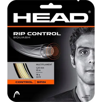 Raketový sport Výplet na squash Head RIP Control set. 10 m. bílý, 1,20 mm