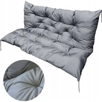 Podsedák POLŠTÁŘ ZAHRADNÍ NA HOUPAČKU LAVICI 100X60X50CM NA NÁBYTEK PALETY VODĚODOLNÁ