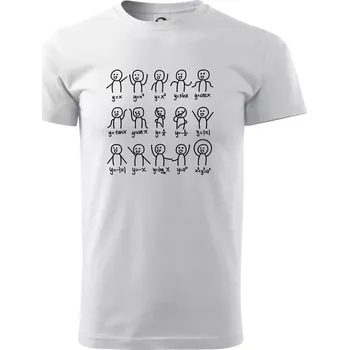 Algebra dance - Triko extra velké (5-8XL) - 7XL ( Bílá )