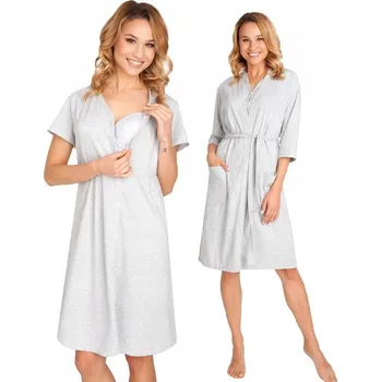 Dámské oblečení KOŠILE NA KOJENÍ ŽUPAN TĚHOTENSKÝ SET XL