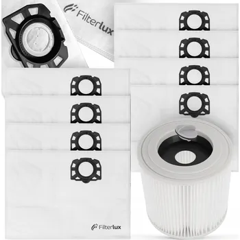 Filtr do vysavače 8x OMYVATELNÉ FILTRAČNÍ VAKY DO VYSAVAČE KARCHER WD3 KFI 357 V17 V15 19 SE3001