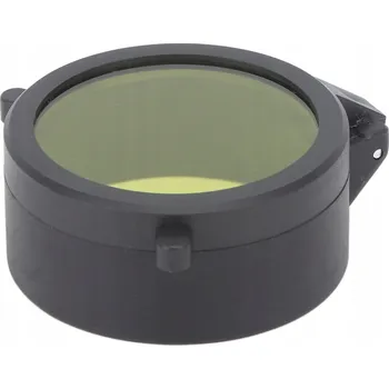 Prachotěsná krytka objektivu puškohledu, odklápěcí