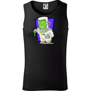 Pánské termoprádlo Vesmírný voják tmavě modrý - Tílko pánské Core - M ( Černá )