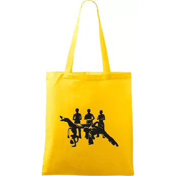 Capoeira všichni - Taška bavlněná - 42 x 38 cm ( Žlutá )