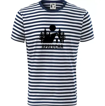 Pánské oblečení Apalucha chalupa - Triko na vodu - 2XL ( Prouhovaná )