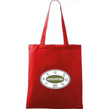 Apalucha logo - Taška bavlněná - 42 x 38 cm ( Červená )