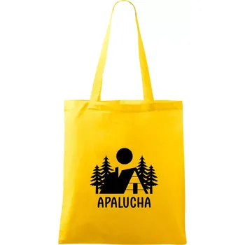 Nákupní taška Apalucha chalupa - Taška bavlněná - 42 x 38 cm ( Žlutá )