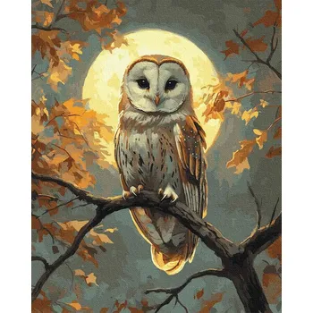 Malování podle čísel iPicasso zlatá metalická barva 40x50 cm na rámu