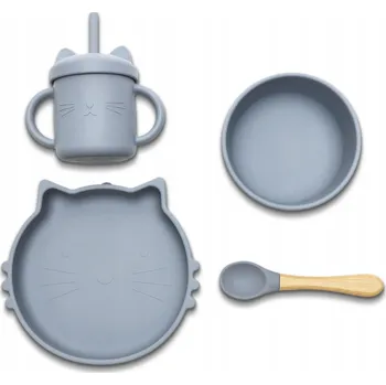 dětská jídelní sada Silikonová sada nádobí Lorelli