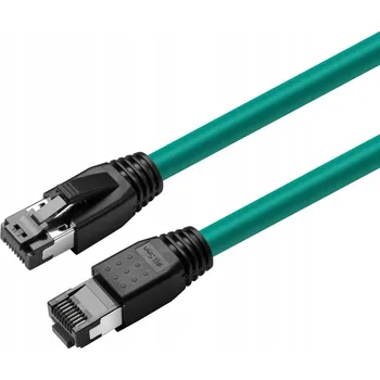 Síťový kabel MicroConnect CAT8.1 S/FTP kabel 5m zelený LSZH