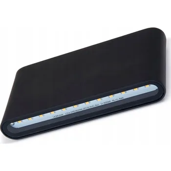 Nástěnné svítidlo Venkovní nástěnné svítidlo Bowi černé s integrovaným LED zdrojem 12 W