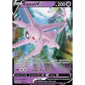 Karetní hra Pokémon EVS 064/203 Espeon V - Evolving Skies