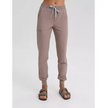 Zdravotnický oděv Dámské kalhoty Jogger - BEIGE 0
