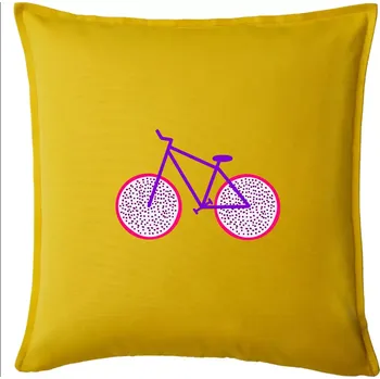 Polštář Kolo dračí ovoce (Moňas) - Polštář 50x50 - 50x50 - Pouze potah ( Žlutá )