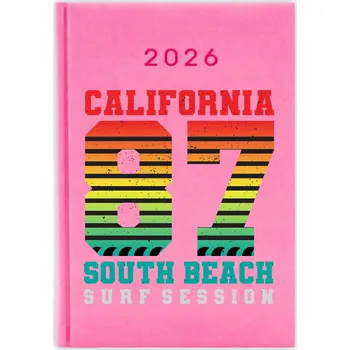 Kalendář Knižkový kalendář pro učitele 2026 A5, růžový