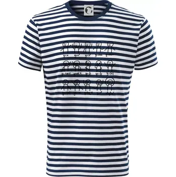 Algebra dance - Triko na vodu - S ( Prouhovaná )