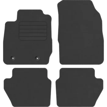 autokoberec Kobercové rohože Edecor velurové 4 ks