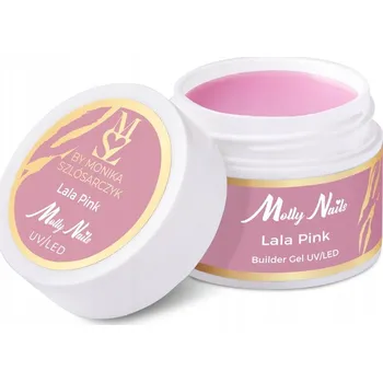 Lak na nehty Stavební Gel na nehty MOLLYNAILS 15g Salon Gel Lala Pink