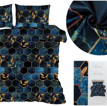 Povlečení Povlečení 160x200 3dílné Bavlněný satén Waleria Sada