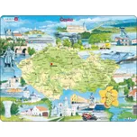 LARSEN Puzzle Česká republika památky 78 dílků